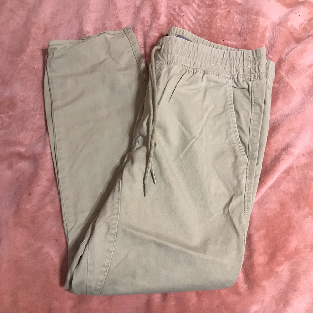 Aeropostale Khaki Jogger Pants Medium